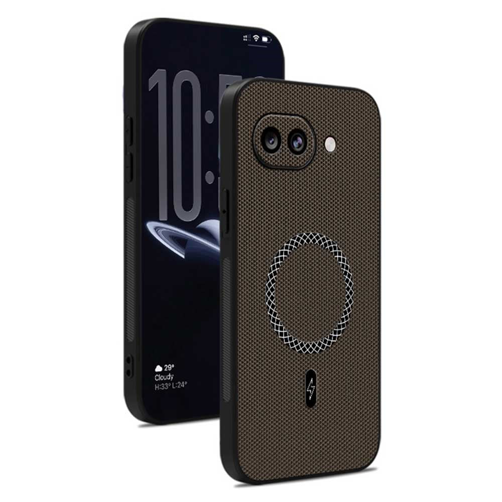 For Google Pixel 10a Case Triangle Texture PU Leather Shockproof Ultra Thin Cover
