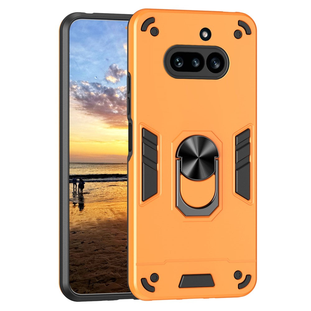 Nothing Phone (4a) Handyhülle – Aus PC + TPU, mit Fallschutz & Ringständer