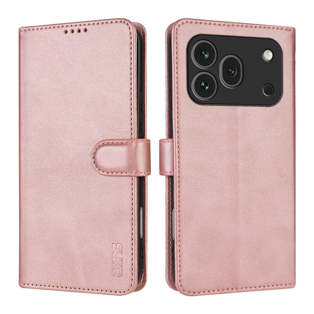 AZNS For Honor 600 Pro 5G Case PU Leather Wallet Phone Cover