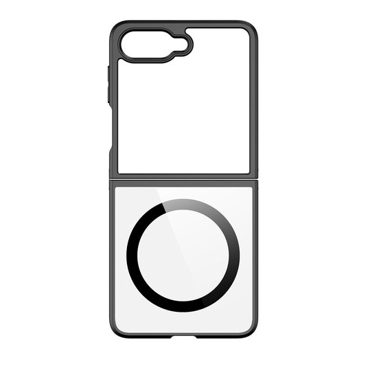 Galaxy Z Flip8 – Magnetische transparente Handyhülle aus PC und TPU