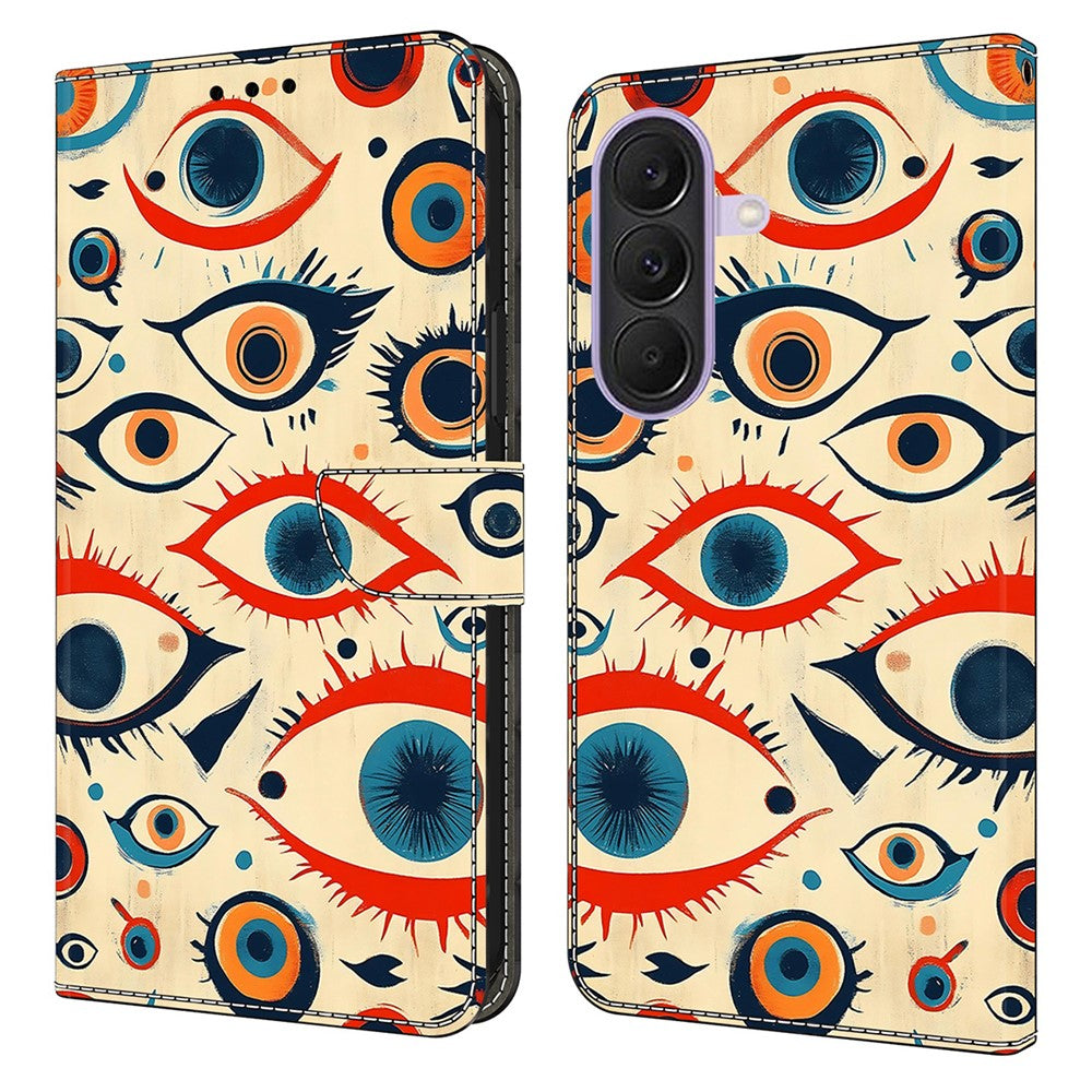 For Samsung Galaxy A27 5G Wallet Stand Case Pattern Printing Leather Phone Cover