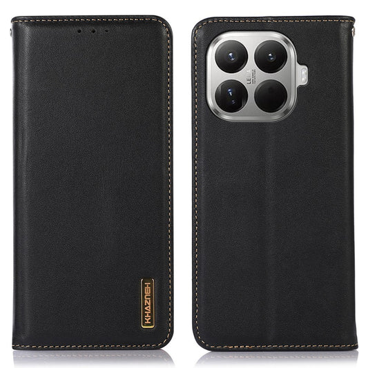 Xiaomi 17T Pro Handyhülle – KHAZNEH aus echtem Rindsleder mit Nappa-Textur