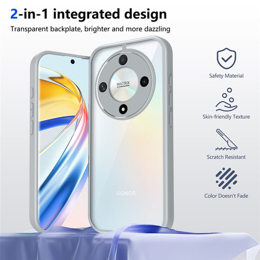Honor X70 5G / Honor X9d 5G / Honor Magic8 Lite 5G Handyhülle – magnetisch, transparent, stoßfest, mit angenehmer Haptik, aus TPU / PC