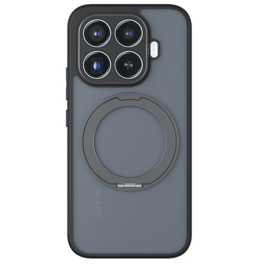 Xiaomi 17T Pro – Magnetische Handyhülle aus Metall, Kunststoff und TPU, mit Ständer, stoßfest, mit Soft-Touch-Oberfläche