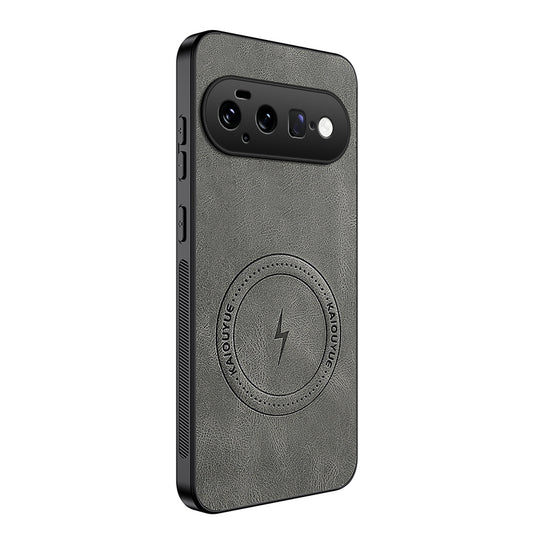 Google Pixel 11 Handyhülle – WANLONFENG Magnetische der SD1-Serie mit Nappa-Textur, PC-TPU