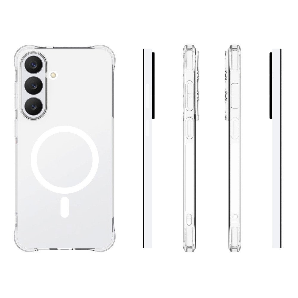 For Samsung Galaxy S26 FE Magnetic Case TPU Anti-drop Phone Back Cover