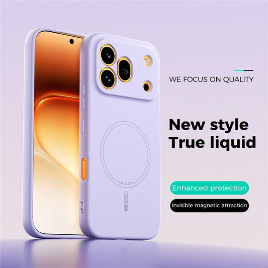 Honor 600 Pro 5G Handyhülle – magnetisch, mit angenehmer Haptik, aus Flüssigsilikon