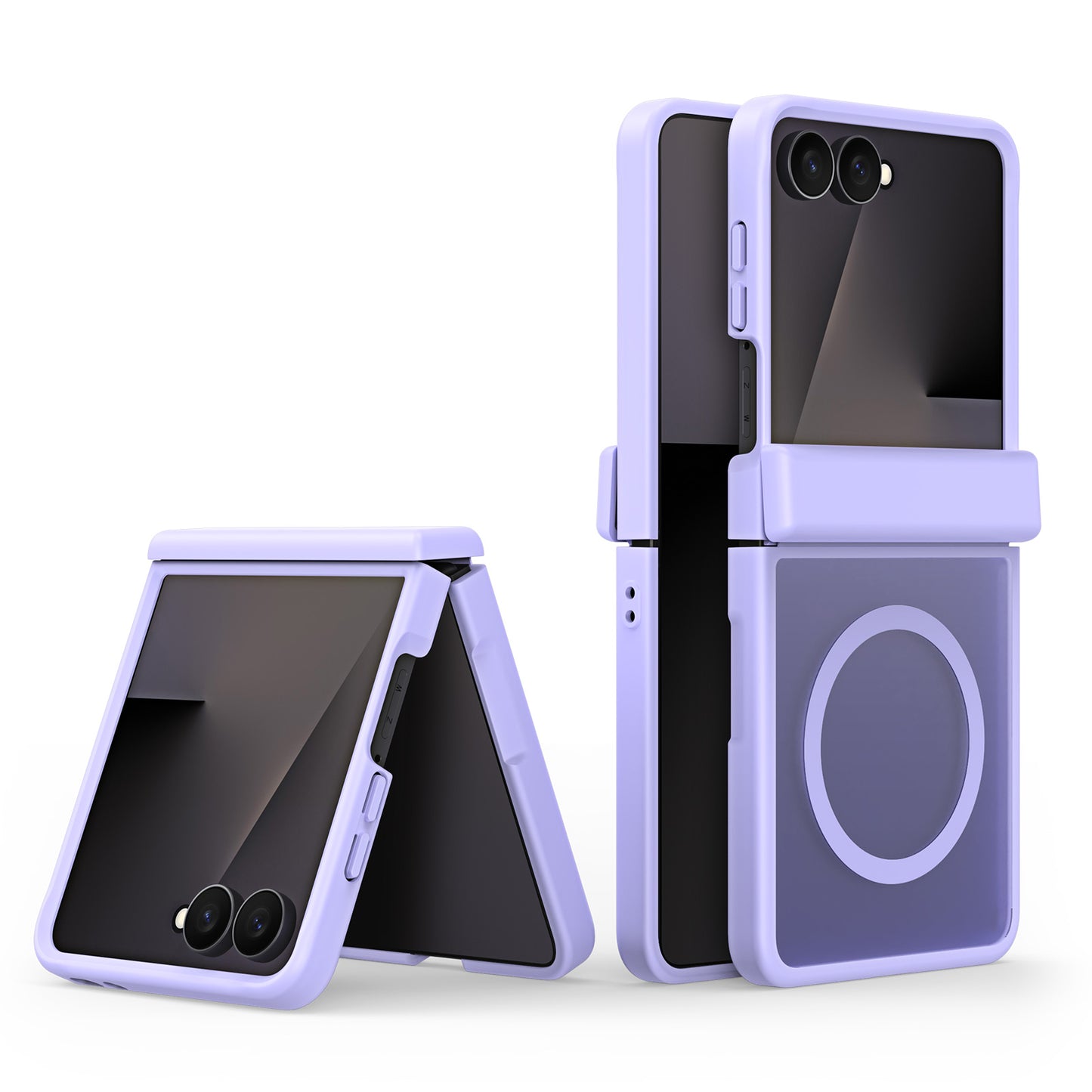 DUX DUCIS for Samsung Galaxy Z Flip8 Magnetic Case Yind Series PC+TPU Phone Cover