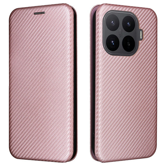 Xiaomi 17T Handyhülle – aus sturzsicherem PU-Leder mit Kohlefaser-Textur