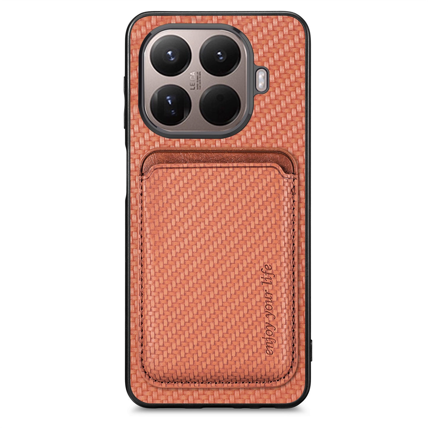 For Xiaomi 17T Case Magnetic Detachable Card Holder Phone Back Cover