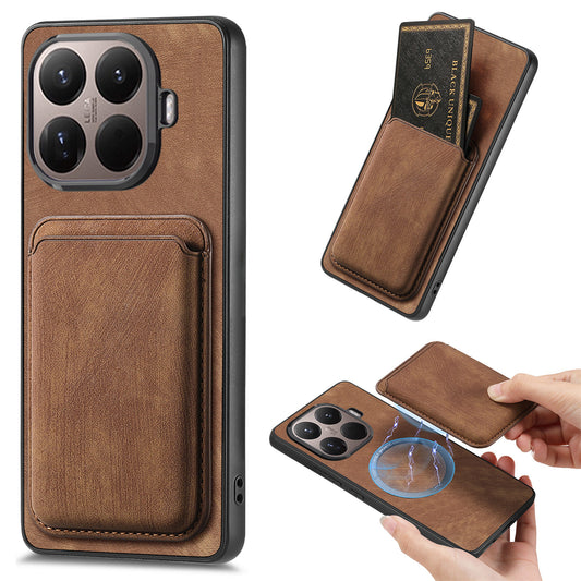 Xiaomi 17T Pro – Handyhülle aus PU-Leder und TPU, mit abnehmbarem Kartenfach
