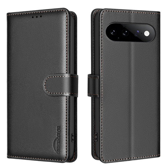 Google Pixel 11 Pro XL Handyhülle – BINFEN COLOR BF32 Ledertasche mit RFID-Schutz