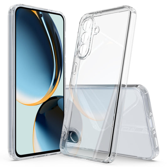 Galaxy S26 FE Handyhülle – Durchsichtige aus TPU und stoßfester Acryl-Rückseite