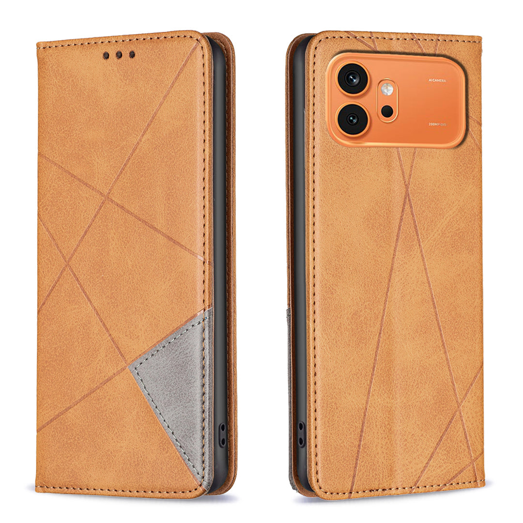 Honor 600 5G / Honor 600 Pro 5G Wallet-Handyhülle – Kratzfest, aus Leder, mit Ständer & bedruckten Kartenfächern