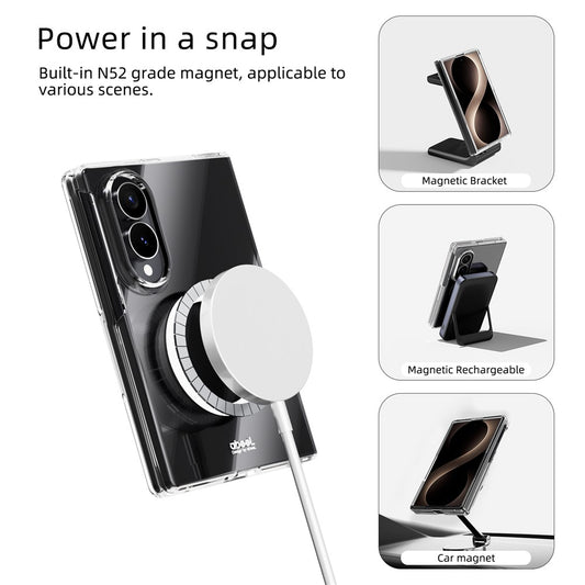 Galaxy Z Fold8 – Magnetische transparente Handyhülle aus PC