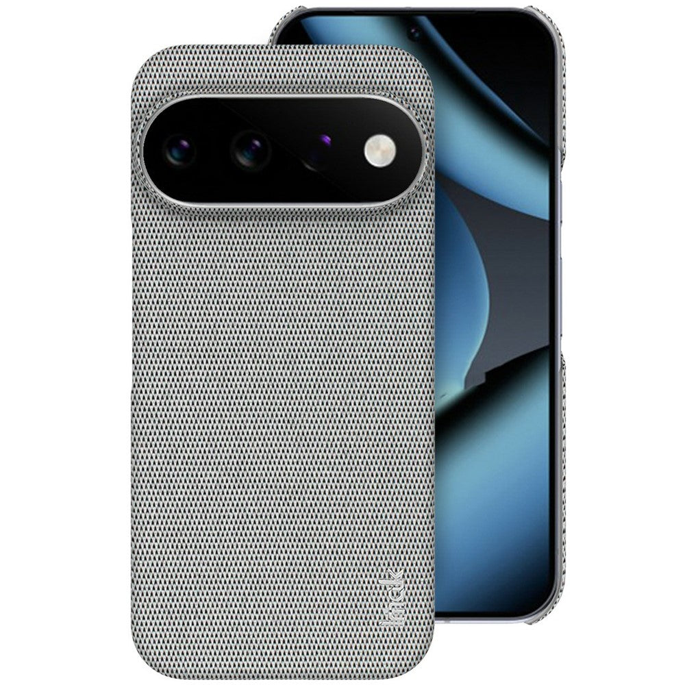 IMAK Ruiyi Series for Google Pixel 11 Pro / Pixel 11 Case Fabric Texture Leather + PC Phone Back Cover