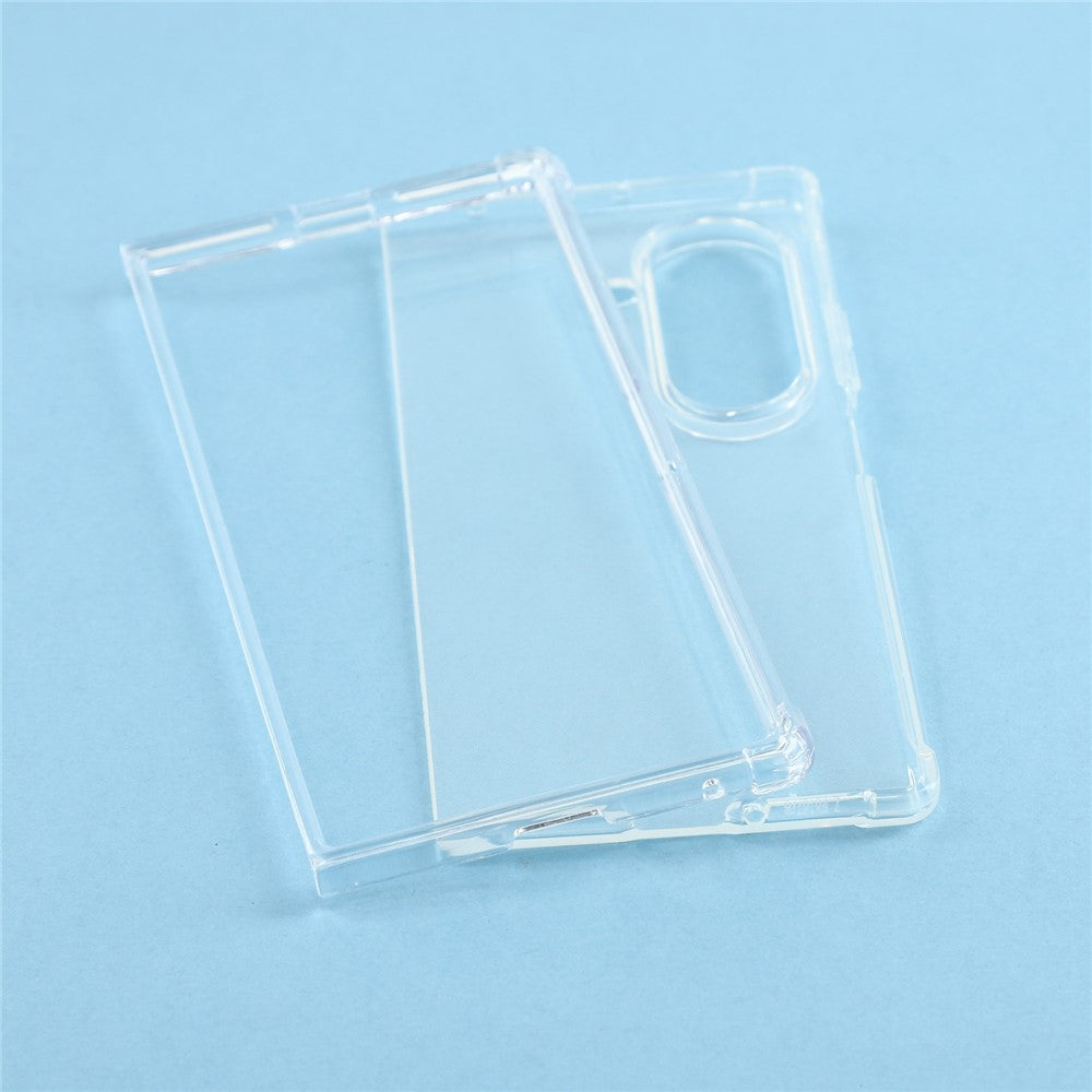 For Samsung Galaxy Z Fold8 Ultra Case Crystal Clear TPU Phone Cover with Reinforced Corner