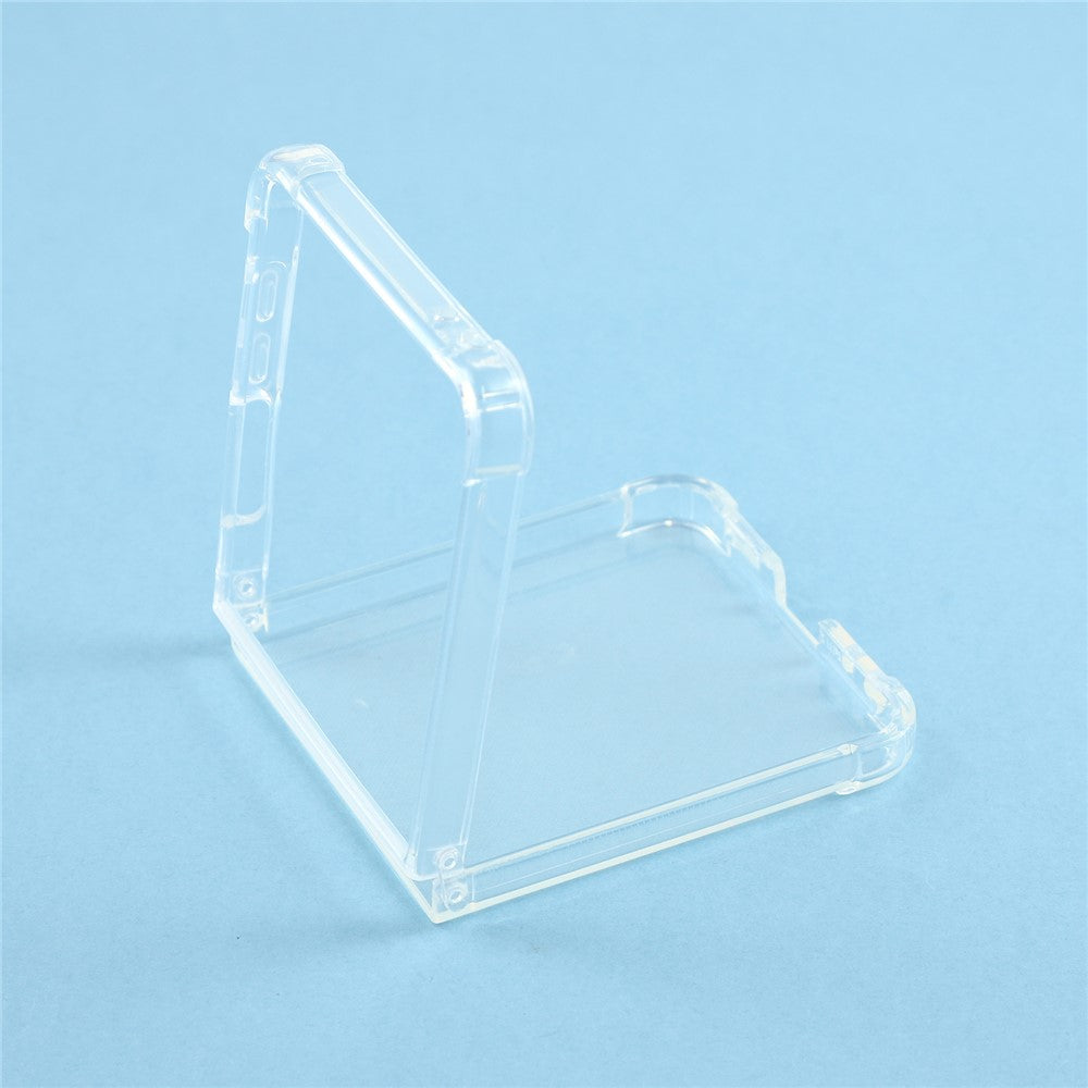 For Samsung Galaxy Z Flip8 Case Crystal Clear TPU Phone Cover with Reinforced Corner