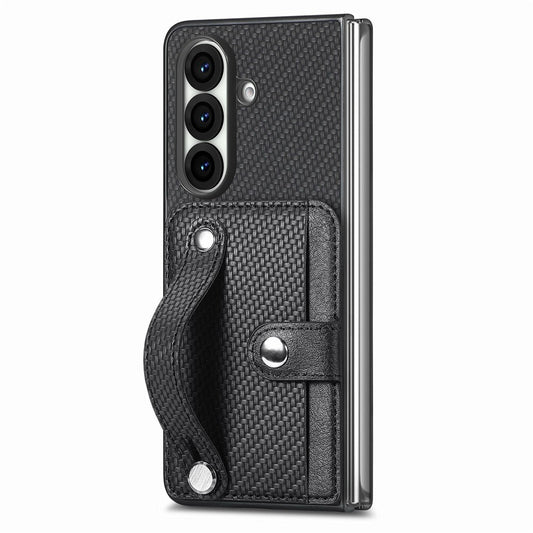 Galaxy Z Fold8 Ultra – Magnetische Handyhülle aus Kunststoff, PU-Leder und TPU, mit Ständer, mit Kartenfach, stoßfest