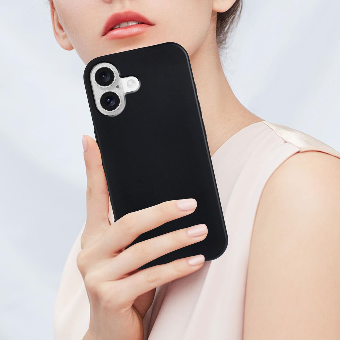 For iPhone 18 TPU Case Soft Matte Anti-fingerprint Phone Back Cover