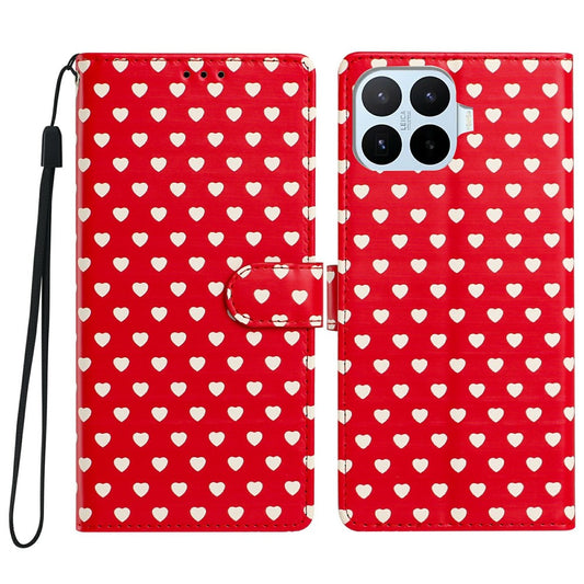 Xiaomi 17T Pro – Wallet-Handyhülle aus PU-Leder und TPU, mit Ständer, mit Handschlaufe, mit Motivdruck