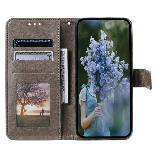 Xiaomi 13 Pro 5G Handyhülle – mit bedruckter Mandala-Blume, stoßfest, mit Ständer, mit Riemen