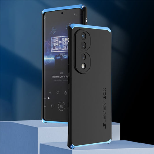 Honor 70 5G Handyhülle – ELEMENT BOX Harte PC-Rückseite mit Metallrahmen, Hybrid-Gehäuse, 3-teiliges Design, Fallschutz