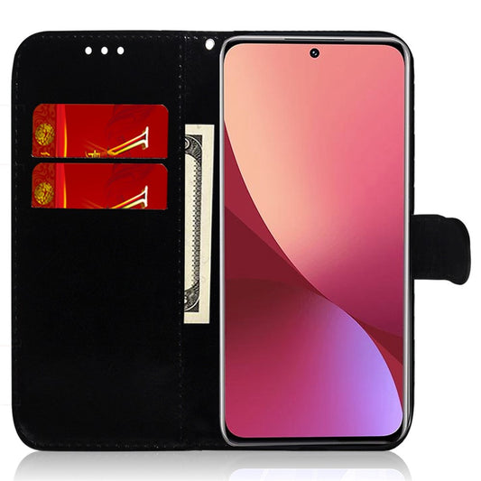Xiaomi 13 Pro 5G Handyhülle – Standfunktion-Telefon-Geldbörsen-Abdeckung, schillerndes Blumenmuster, PU-Leder