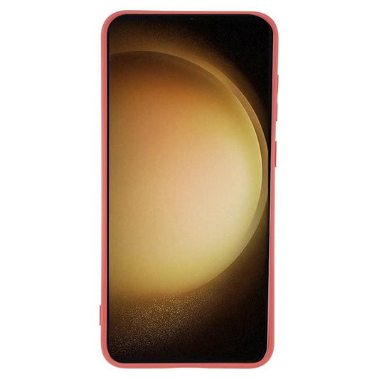 Galaxy S23 Plus Gummierte Hülle – Mit Faserfutter & Anti-Kratz-Abdeckung