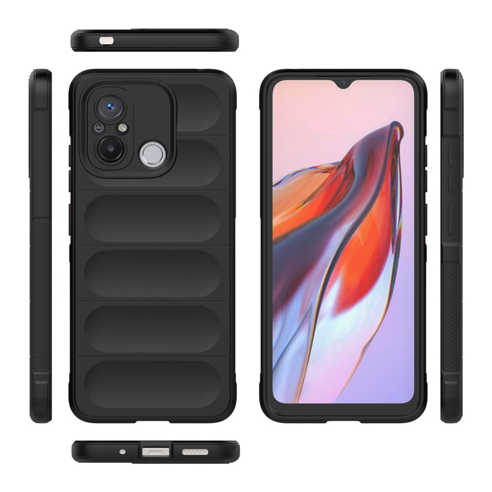 For Xiaomi Poco C55 4G / Redmi 11A 4G / 12C 4G Rugged TPU Phone Cover Cell Phone Back Case