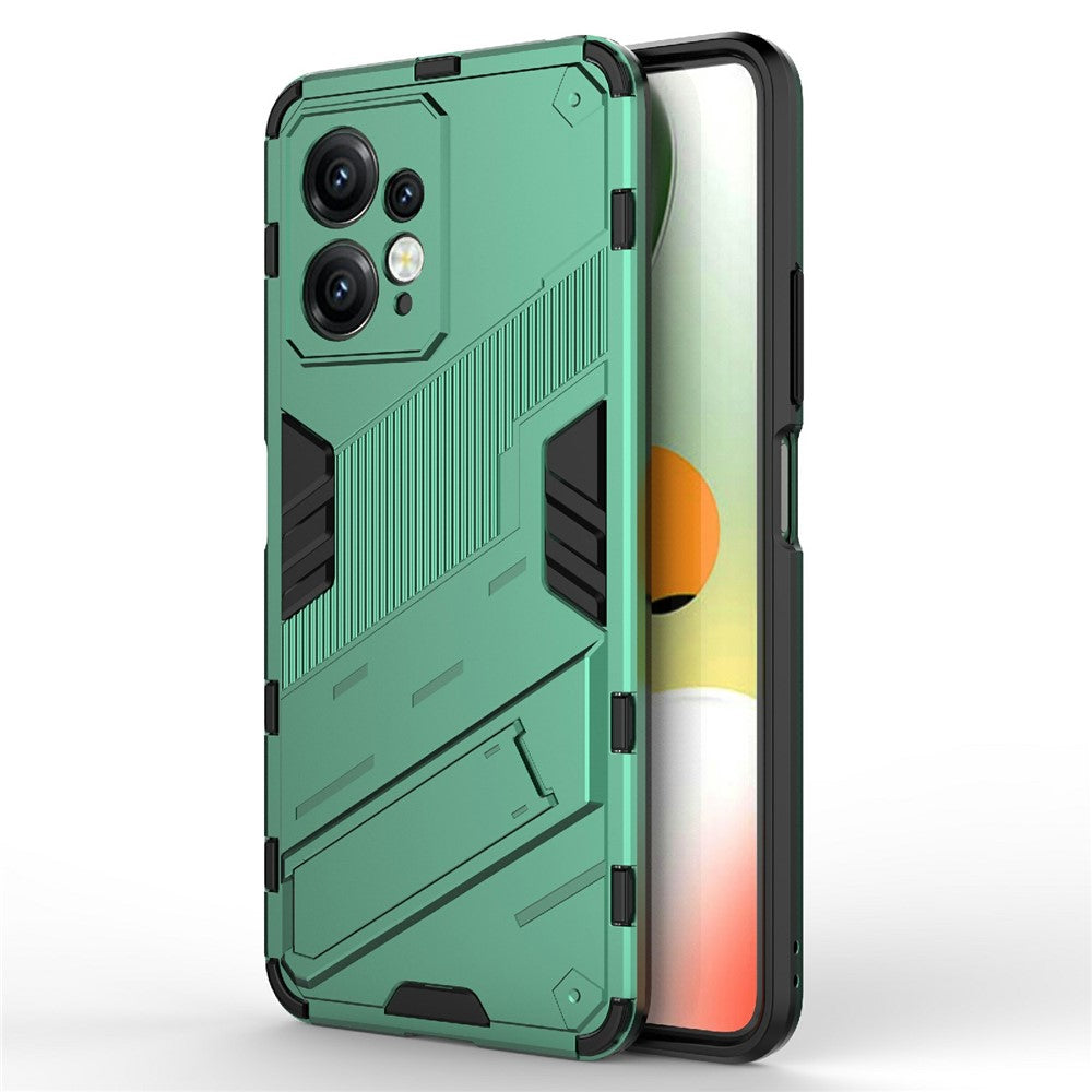 For Xiaomi Redmi Note 12 4G Anti-Scratch Phone Case Kickstand TPU+PC Protective Cover