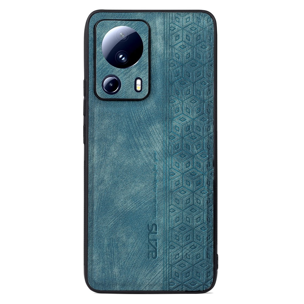 AZNS For Xiaomi 13 Lite / Civi 2 5G Anti-scratch Phone Case Imprinted PU Leather Coated TPU Back Cover