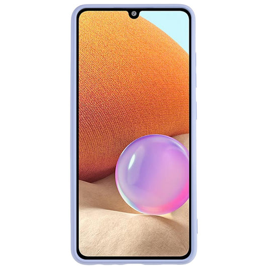 Galaxy A32 4G Gummierte Hülle – Mit Faserfutter & Anti-Kratz-Abdeckung