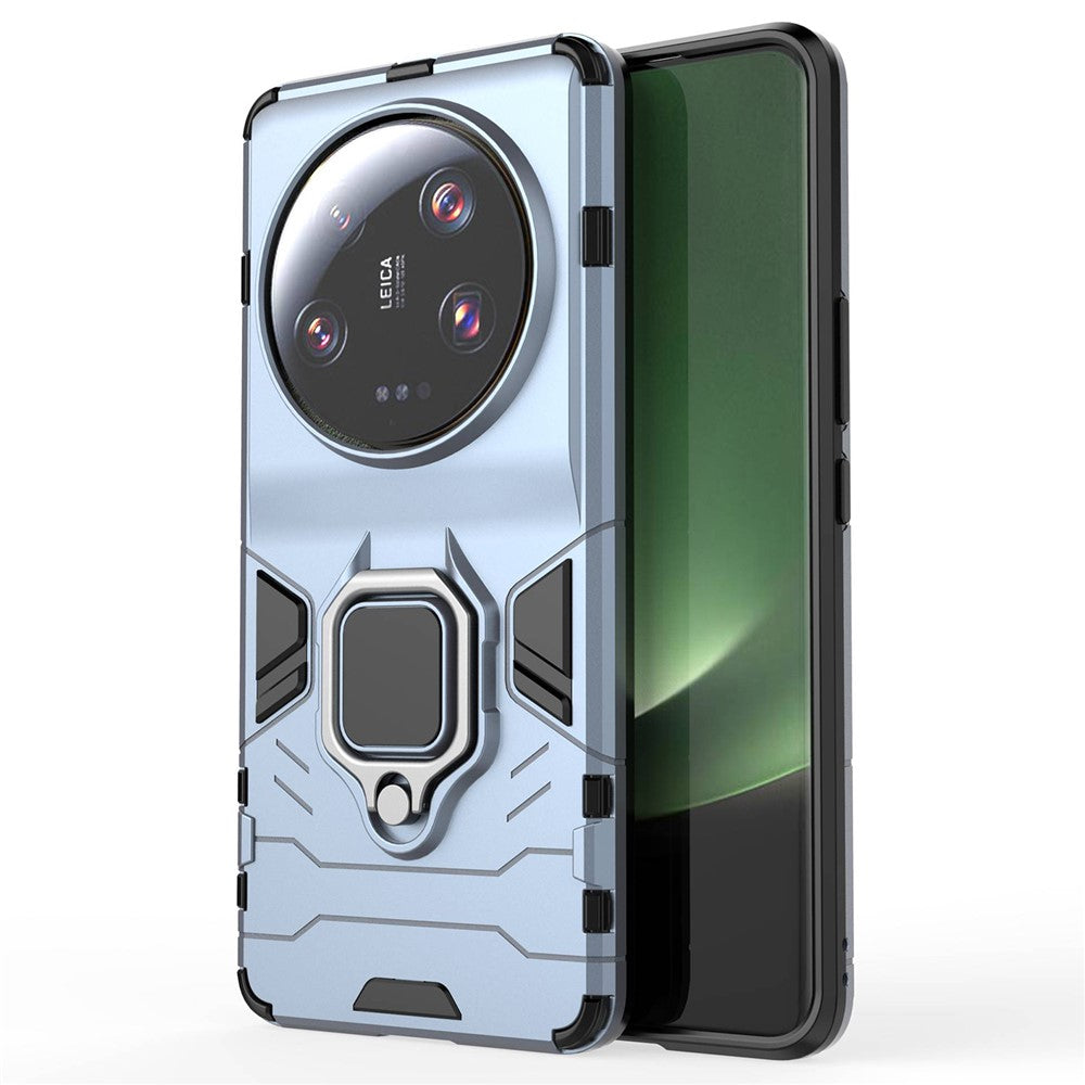 For Xiaomi 13 Ultra Kickstand Anti-drop Phone Case Soft TPU Hard PC Phone Cover