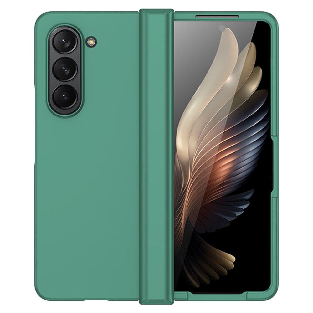 For Samsung Galaxy Z Fold5 5G Hinde Protection PC Phone Case Skin-touch Shockproof Cover