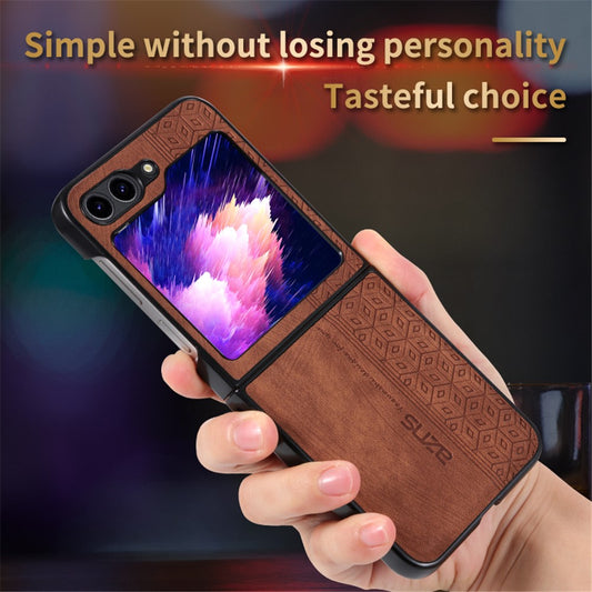 Galaxy Z Flip5 5G – Handyhülle aus PU-Leder und TPU