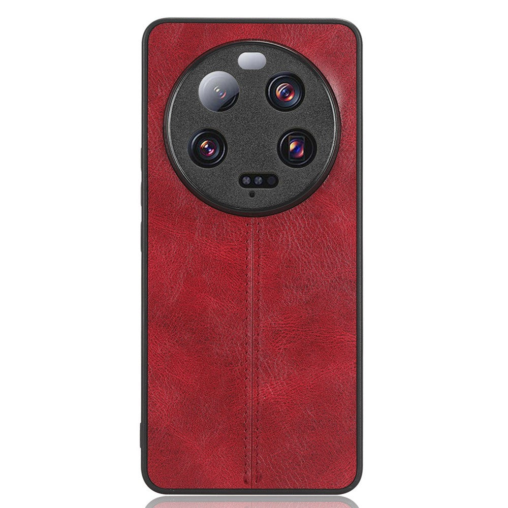For Xiaomi 13 Ultra Cowhide Texture Phone Cover PU Leather Coated TPU+PC Mobile Case