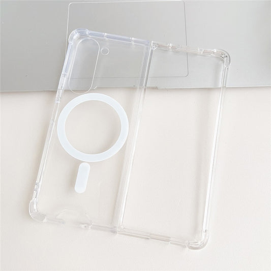 Galaxy Z Fold5 5G Schutzhülle – MagSafe-kompatibel, stoßfest & transparent