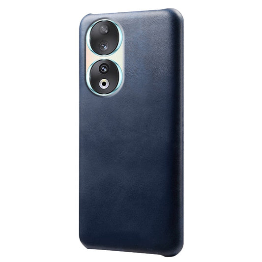 Honor 90 Handyhülle – PU-Leder beschichtete harte PC-Abdeckung, stoßfeste mit Kalbsstruktur