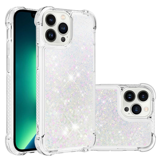 iPhone 15 Pro Max Glitzer-Hülle – Stoßfest & mit Treibsand