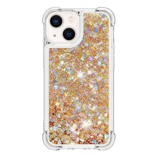 iPhone 15 Plus Glitzer-Hülle – Stoßfest & mit Treibsand