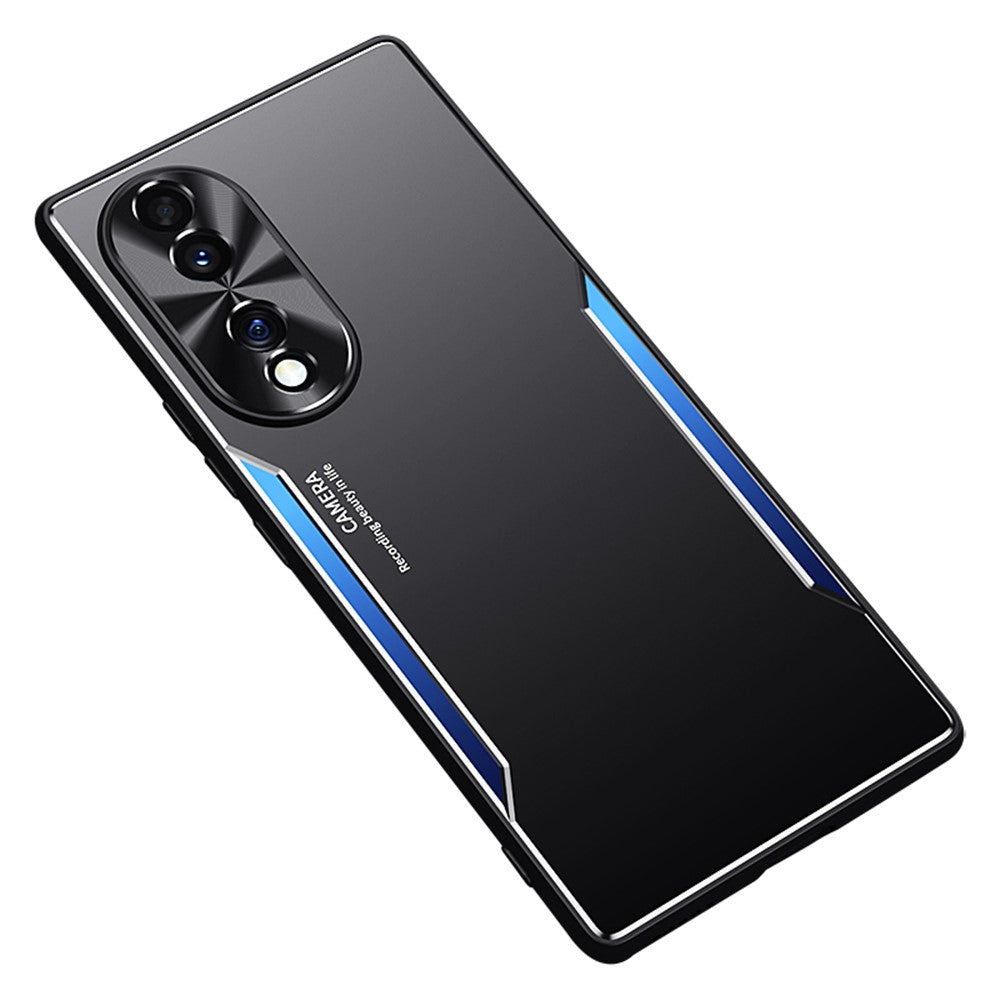 For Honor 70 5G Aluminium Alloy+TPU Anti-Scratch Case Shockproof Phone Cover
