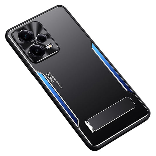 Xiaomi Redmi Note 12 Pro+ 5G Handyhülle – TPU+Aluminium-Legierung Kickstand stoßfeste