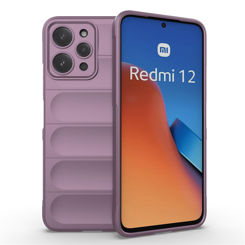 TPU Phone Case for Xiaomi Redmi 12 4G , Rugged Back Dropproof Cover