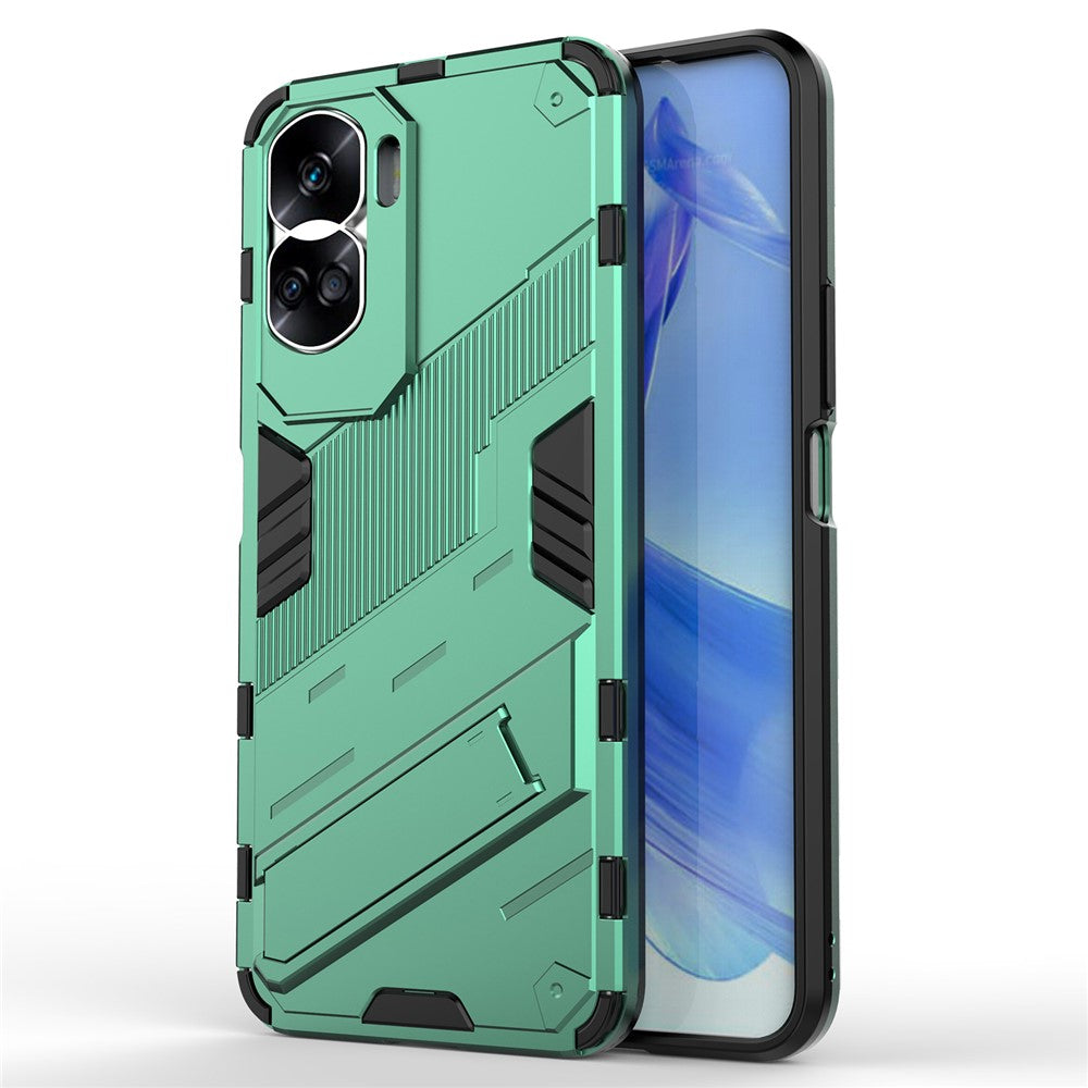 For Honor 90 Lite 5G / X50i 5G Drop Protection Phone Case Kickstand PC+TPU Back Cover