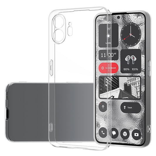Clear Phone Case for Nothing Phone (2) , TPU Phone Shell Ultra-Thin Precise Cutouts Back Cover