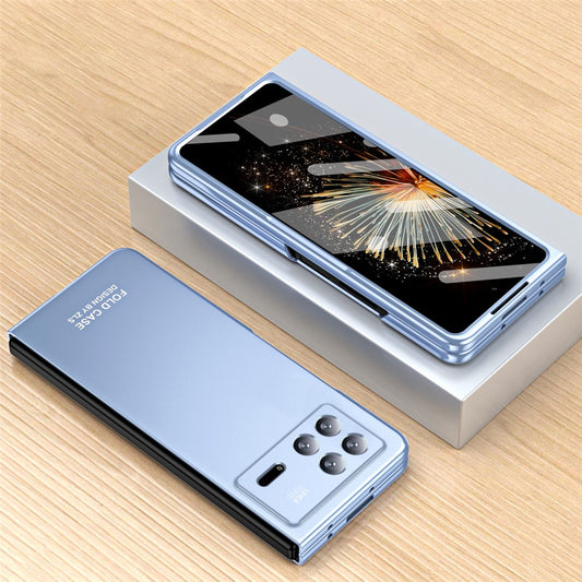 Xiaomi Mix Fold 3 5G Handyhülle – Harte PC-Telefonschutzhülle, stoßdämpfende Abdeckung mit gehärtetem Glasfilm