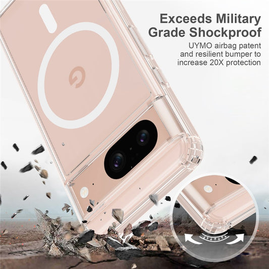 Pixel 8 Magnetische Hülle – Transparent