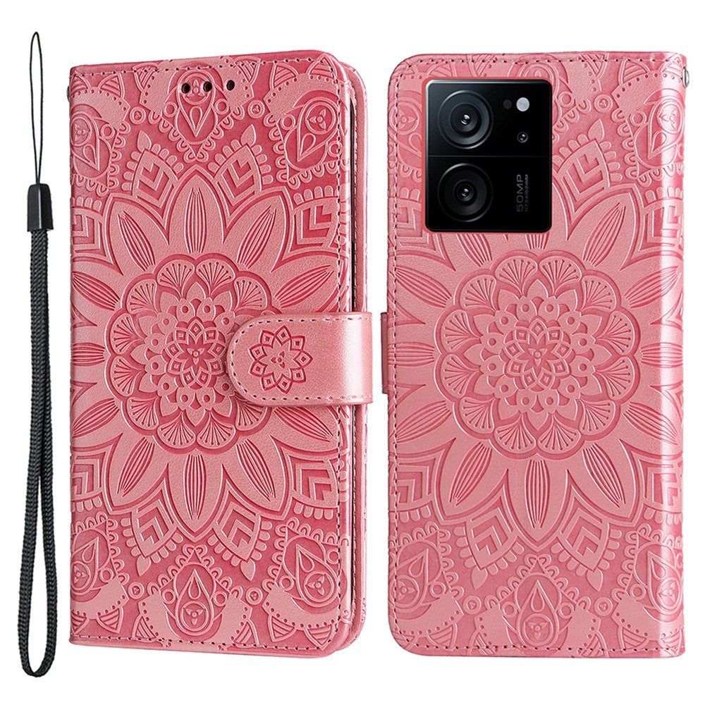 For Xiaomi Redmi K60 Ultra / 13T / 13T Pro Case Wallet Anti-scratch PU Leather Magnetic Phone Cover