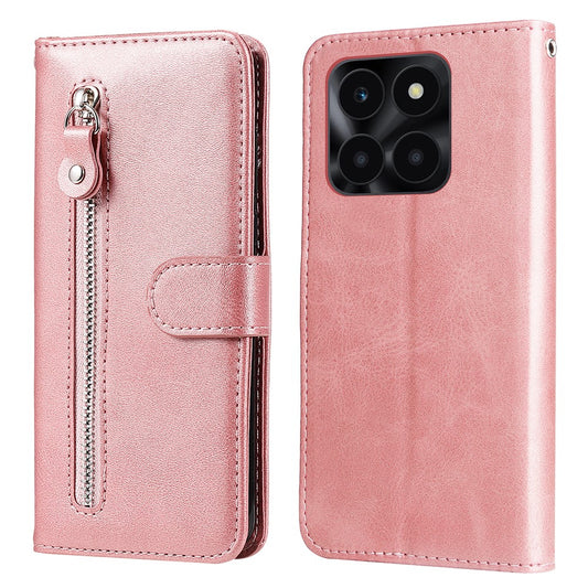 Honor X6a 4G Handyhülle – Slim-Fit- mit Standfunktion und Brieftaschenabdeckung